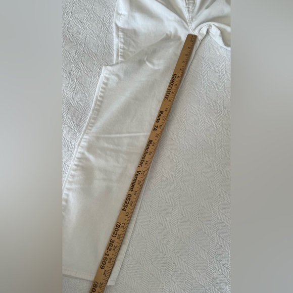 J Crew size 28 Vintage Slim Straight garment dyed corduroy pant in Ivory - Picture 9 of 10